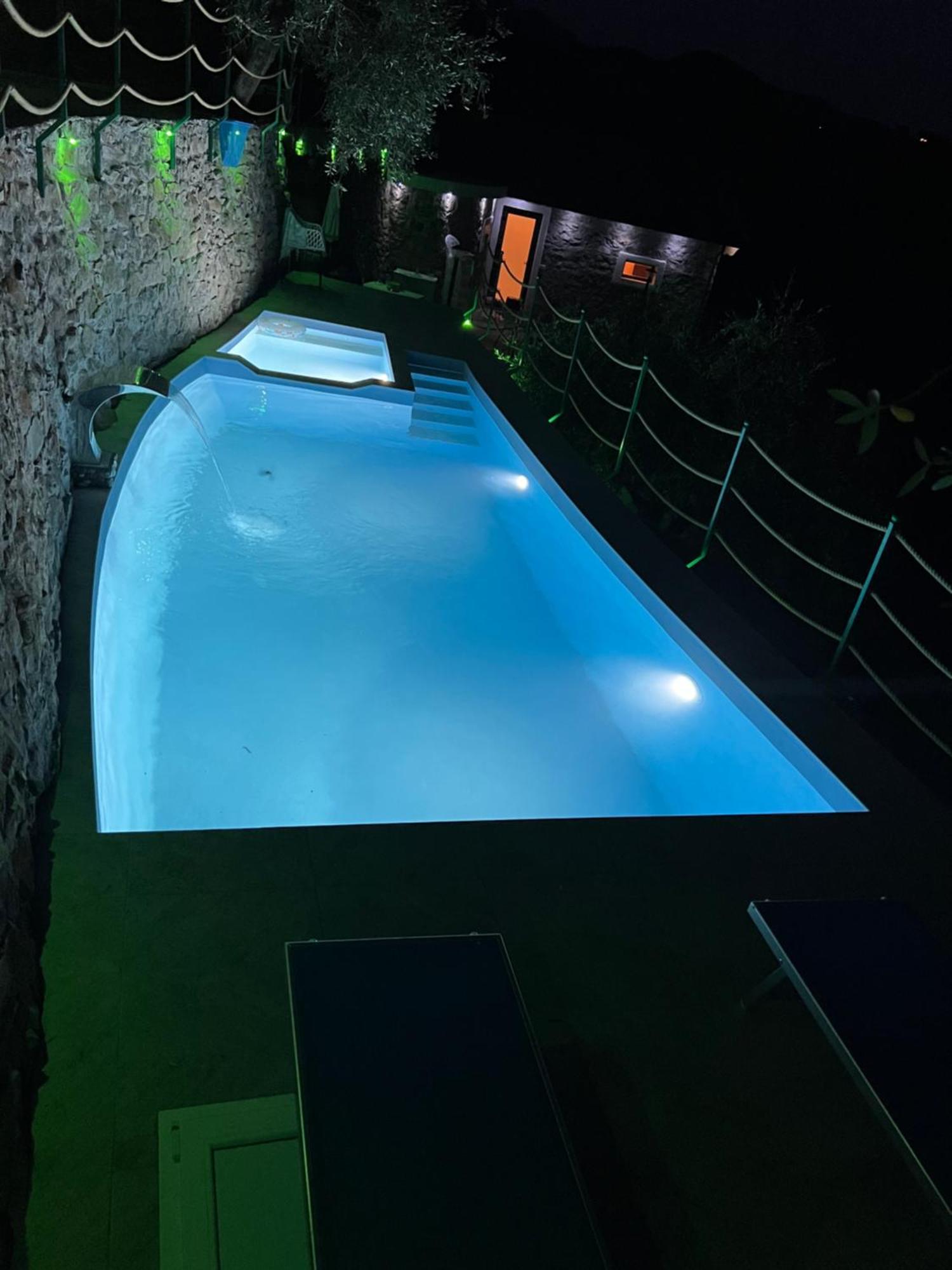 Villa Di Campagna Con Vista Mare 5 Camere Da Letto Pampara Exterior foto